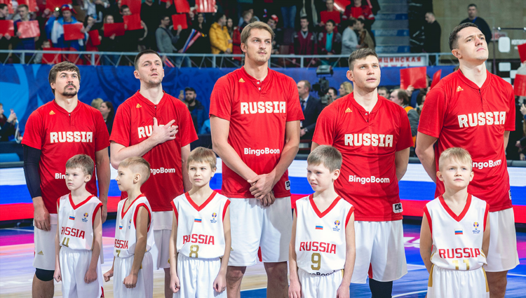 Российские команды по баскетболу