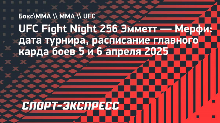Ufc файт найт